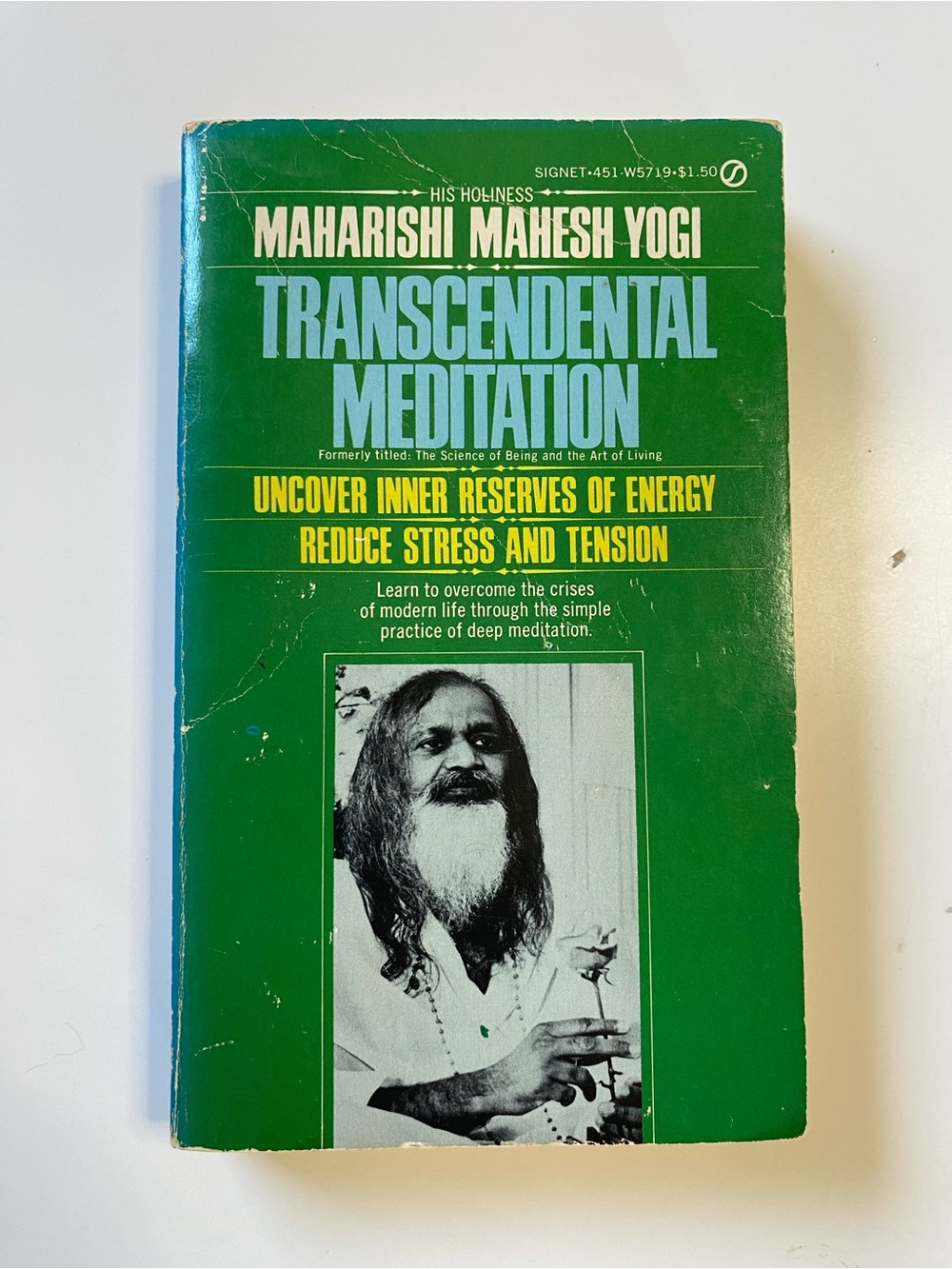 Transcendental Meditation by The Maharishi Mahesh Yogi (Paperback, 1968)